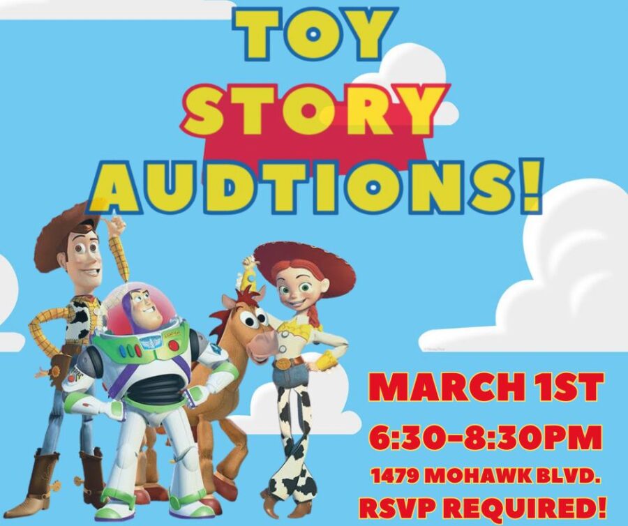 Toy Story Auditions - February 2024
